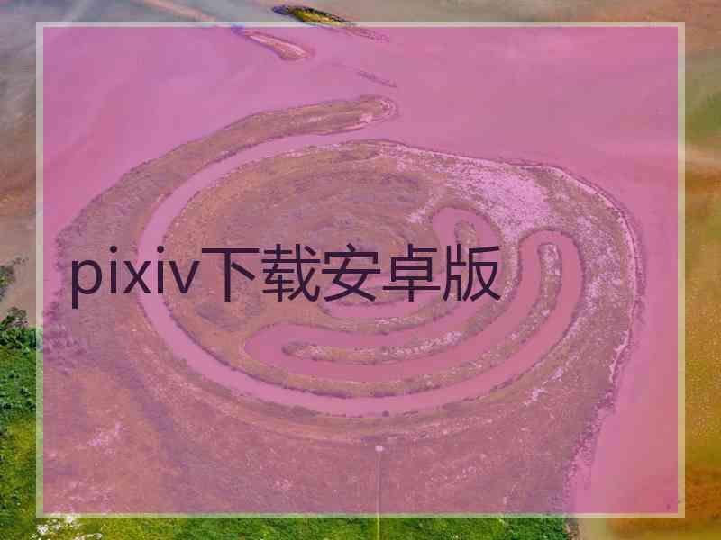 pixiv下载安卓版