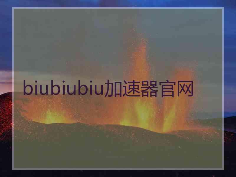 biubiubiu加速器官网