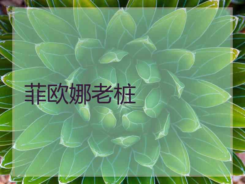 菲欧娜老桩