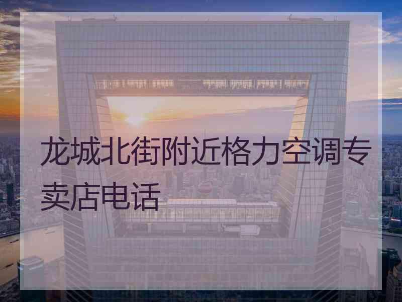 龙城北街附近格力空调专卖店电话