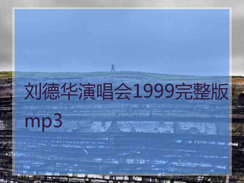刘德华演唱会1999完整版mp3