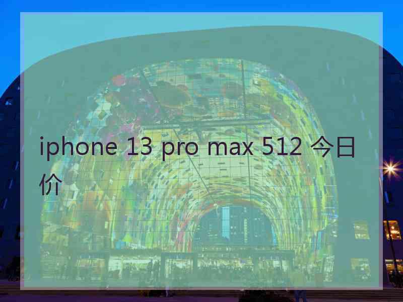 iphone 13 pro max 512 今日价