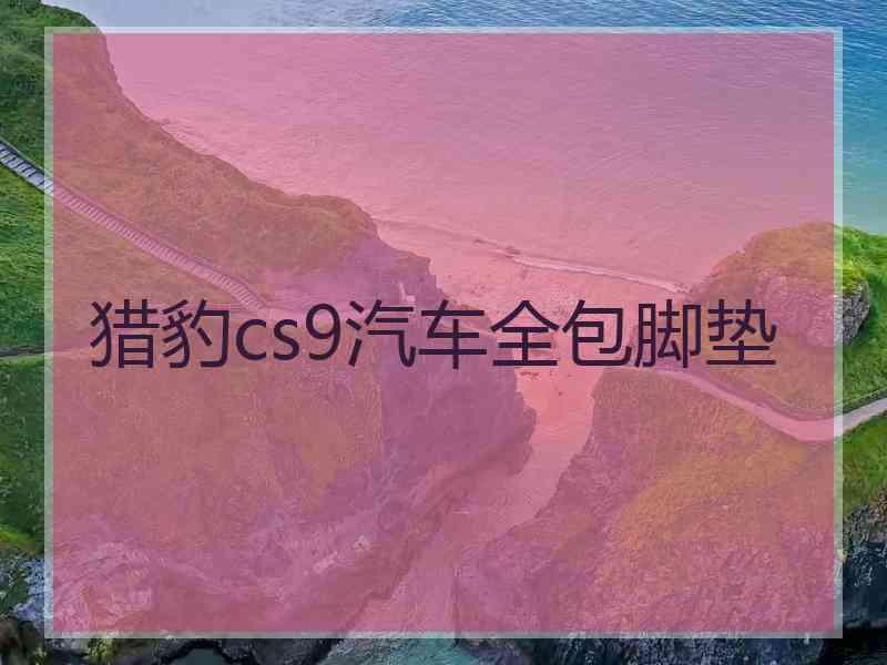 猎豹cs9汽车全包脚垫