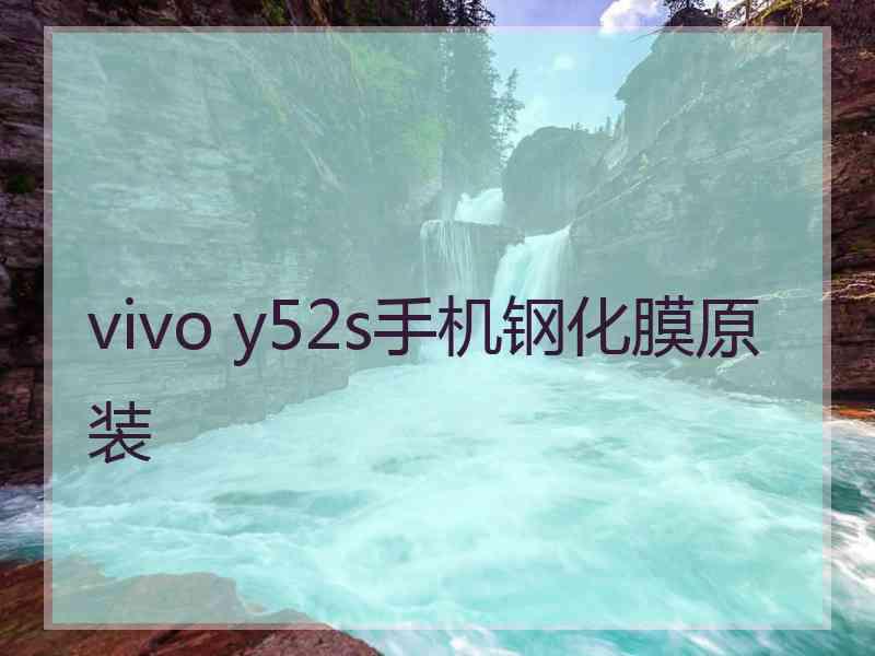 vivo y52s手机钢化膜原装