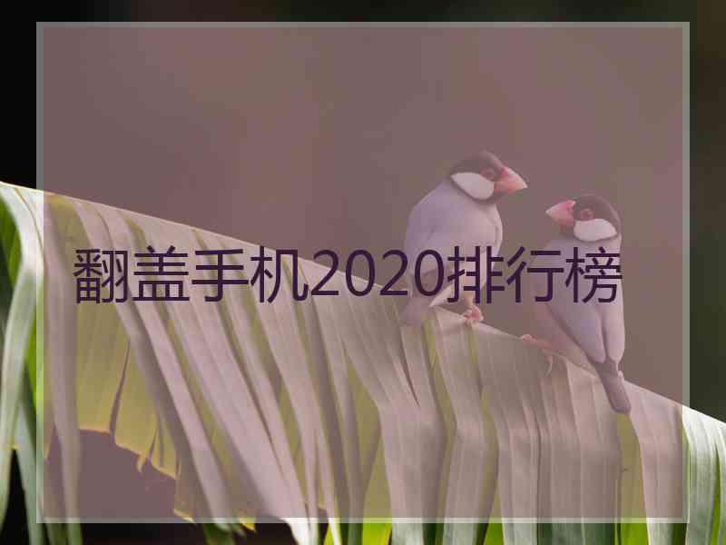 翻盖手机2020排行榜