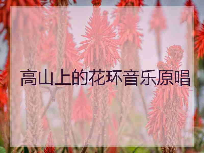 高山上的花环音乐原唱