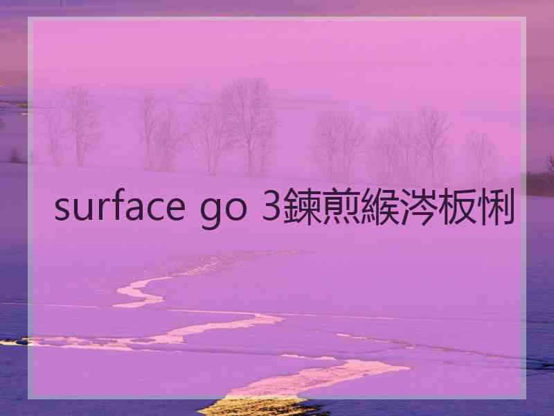 surface go 3鍊煎緱涔板悧