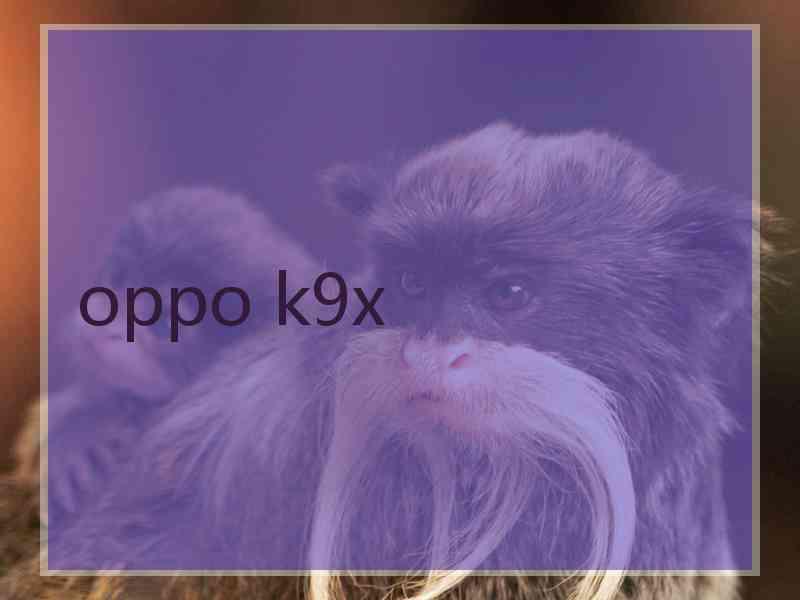 oppo k9x