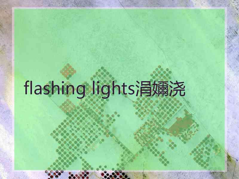 flashing lights涓嬭浇