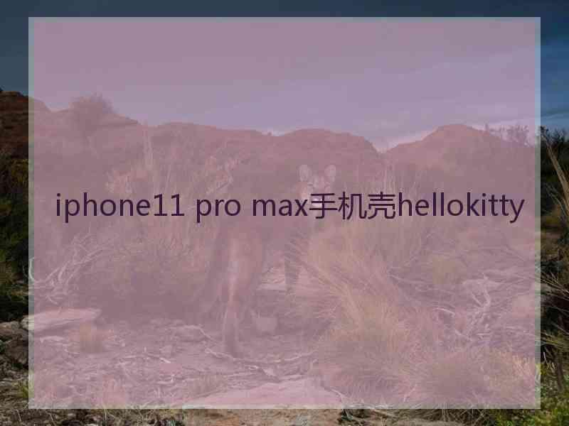 iphone11 pro max手机壳hellokitty