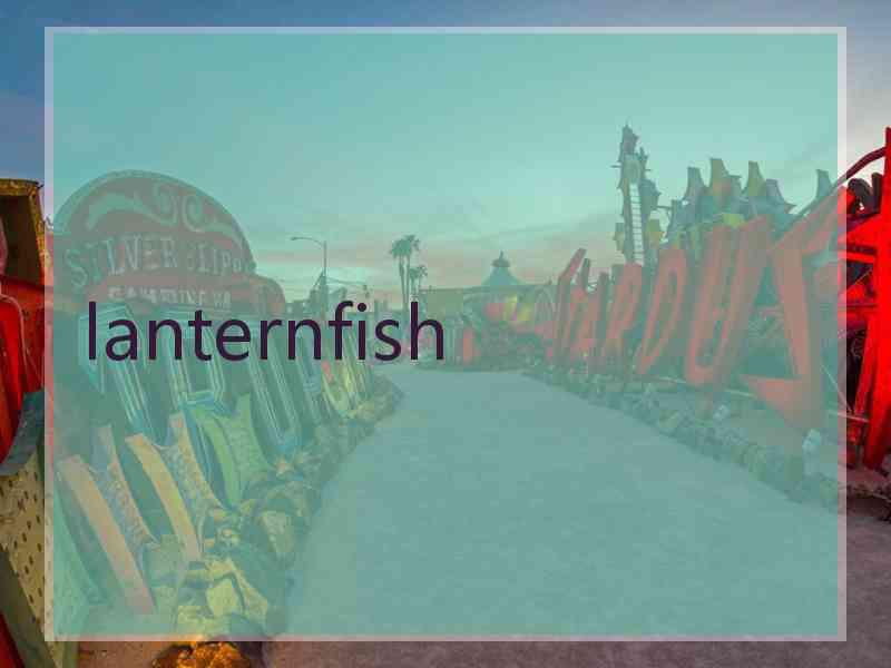 lanternfish