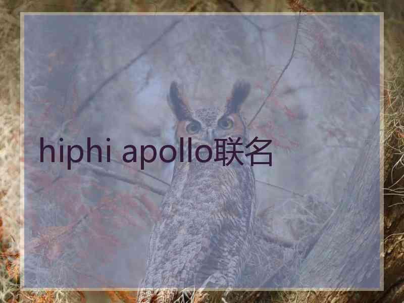 hiphi apollo联名