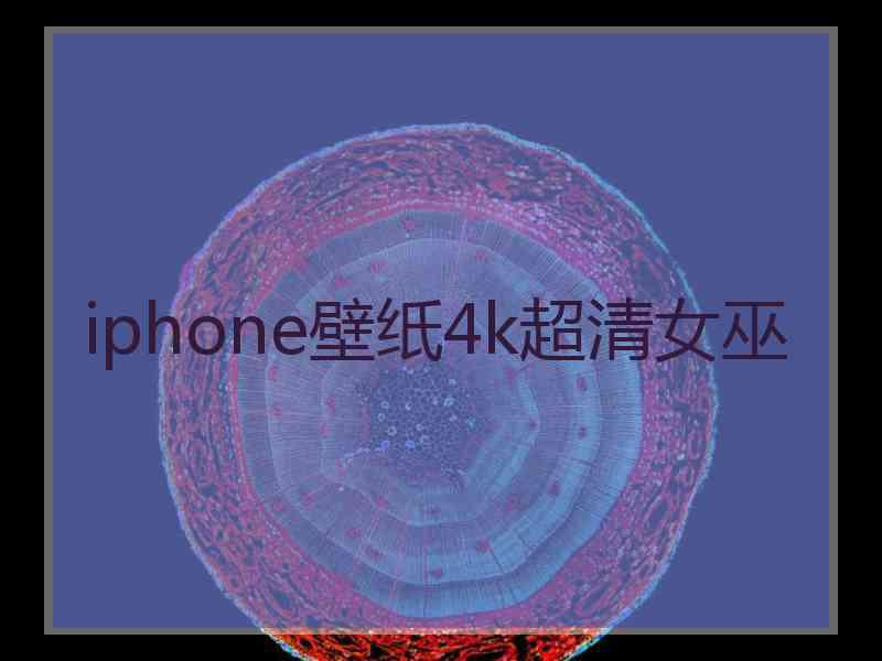 iphone壁纸4k超清女巫