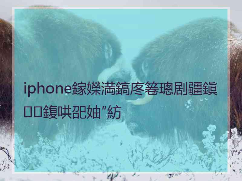 iphone鎵嬫満鎬庝箞璁剧疆鎭㈠鍑哄巶妯″紡