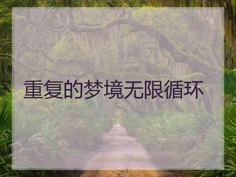 重复的梦境无限循环