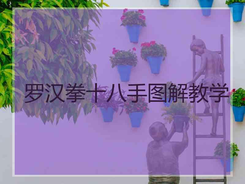 罗汉拳十八手图解教学