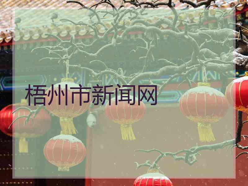 梧州市新闻网