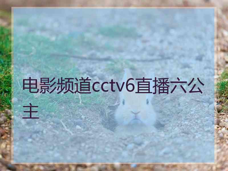 电影频道cctv6直播六公主