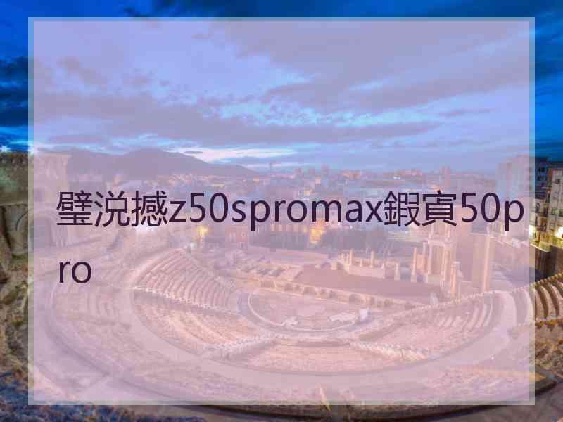 璧涚撼z50spromax鍜寊50pro