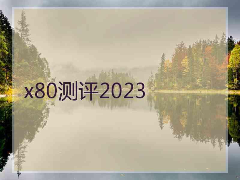 x80测评2023