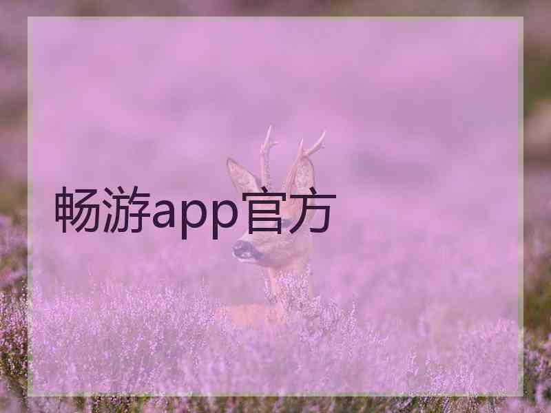 畅游app官方