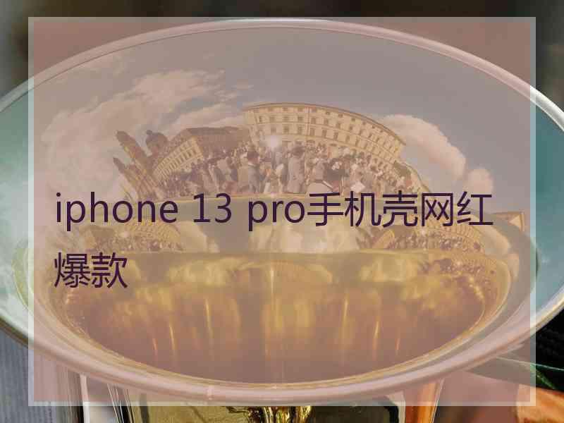 iphone 13 pro手机壳网红爆款