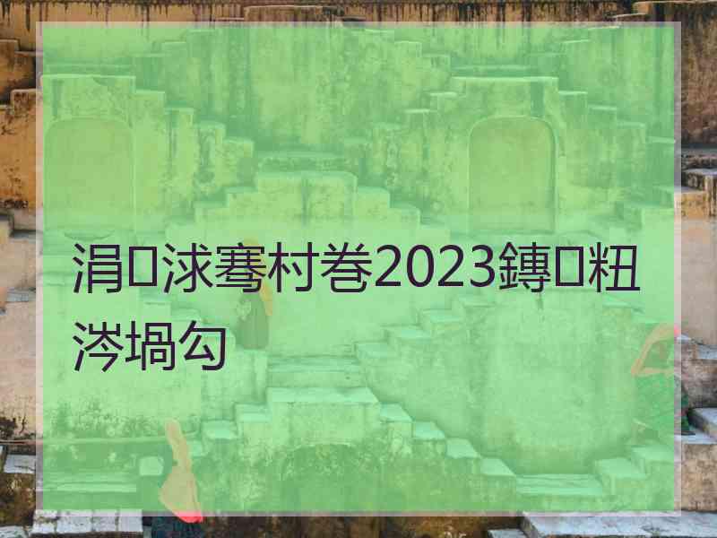 涓浗骞村巻2023鏄粈涔堝勾