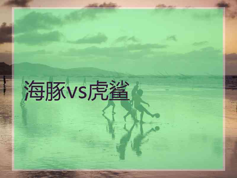 海豚vs虎鲨