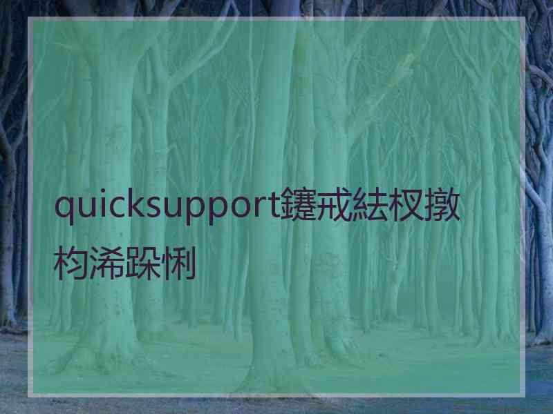quicksupport鑳戒紶杈撴枃浠跺悧