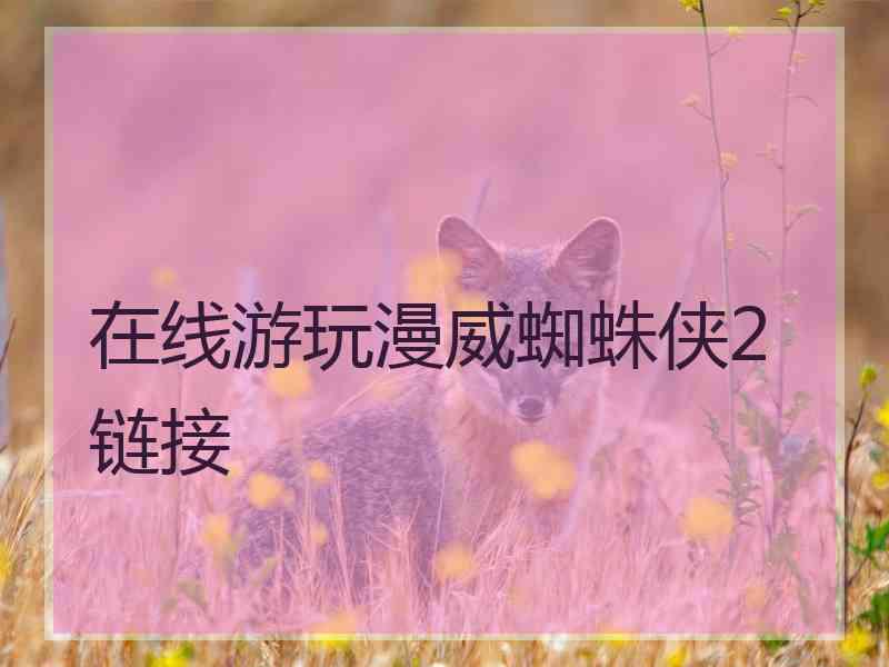 在线游玩漫威蜘蛛侠2链接