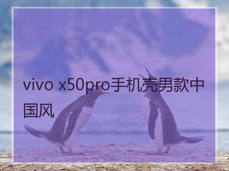 vivo x50pro手机壳男款中国风