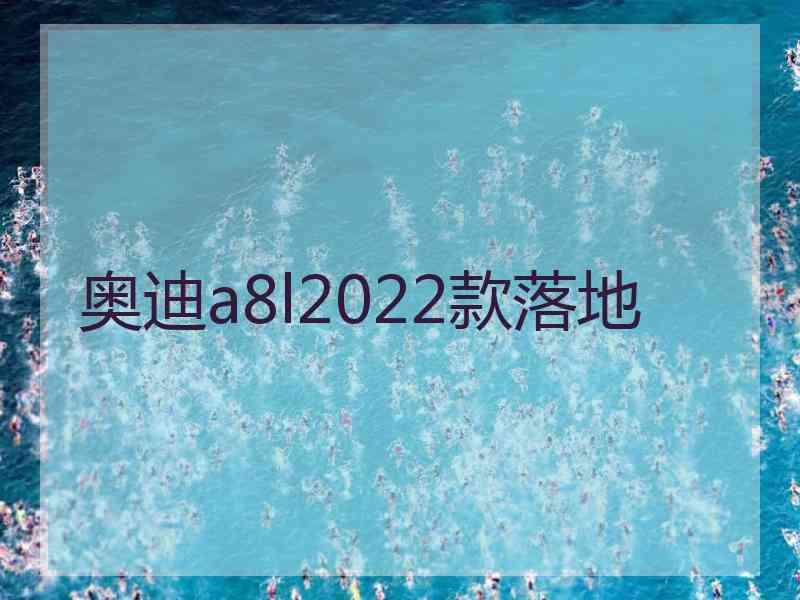 奥迪a8l2022款落地