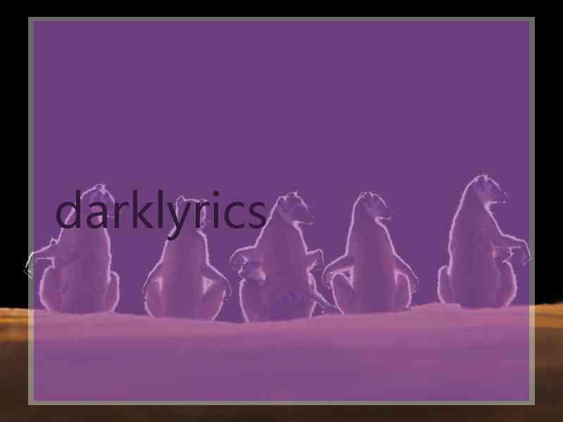 darklyrics