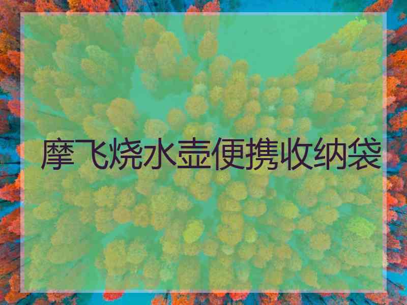 摩飞烧水壶便携收纳袋