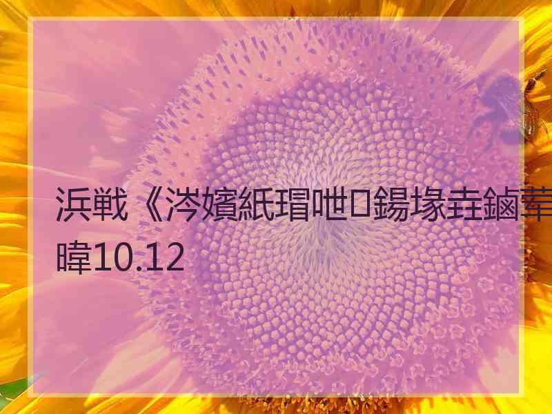 浜戦《涔嬪紙瑁呭鍚堟垚鏀荤暐10.12