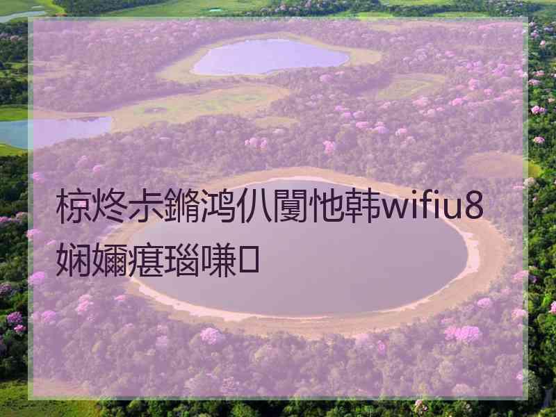 椋炵尗鏅鸿仈闅忚韩wifiu8娴嬭瘎瑙嗛