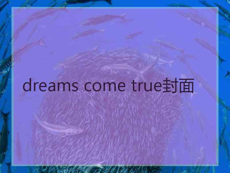 dreams come true封面