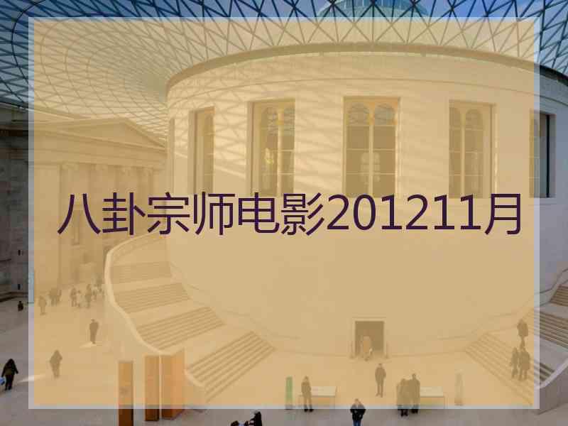 八卦宗师电影201211月