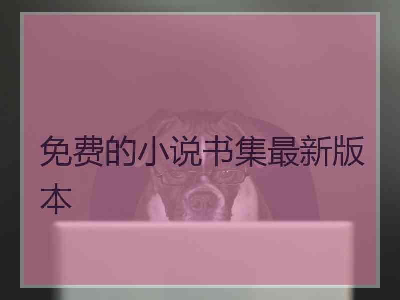 免费的小说书集最新版本