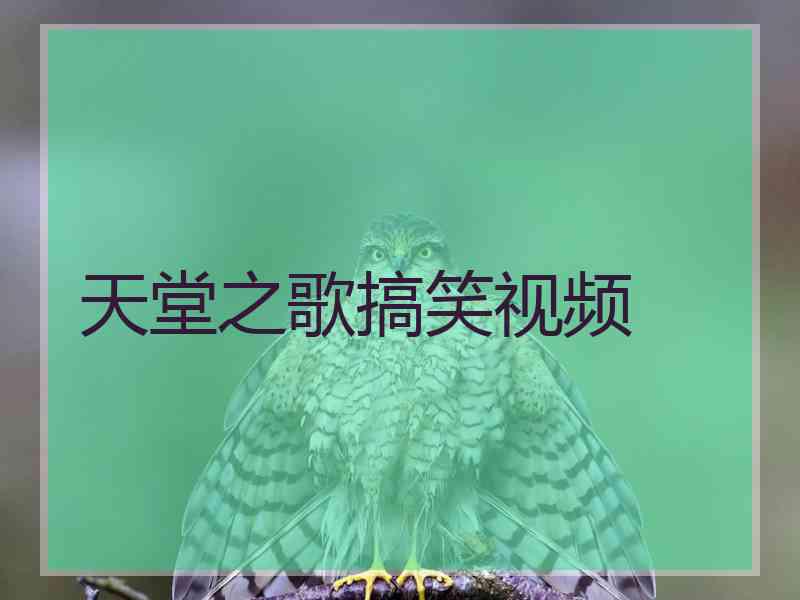 天堂之歌搞笑视频