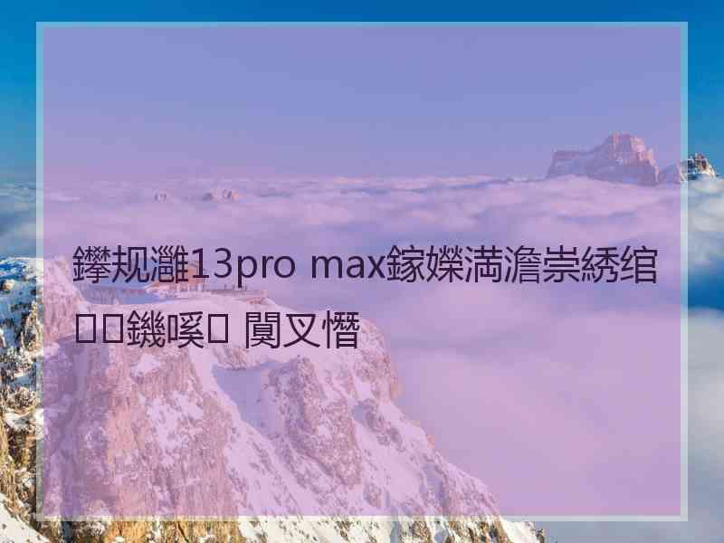 鑻规灉13pro max鎵嬫満澹崇綉绾㈡鐖嗘 闃叉憯