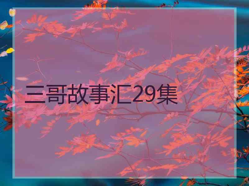 三哥故事汇29集