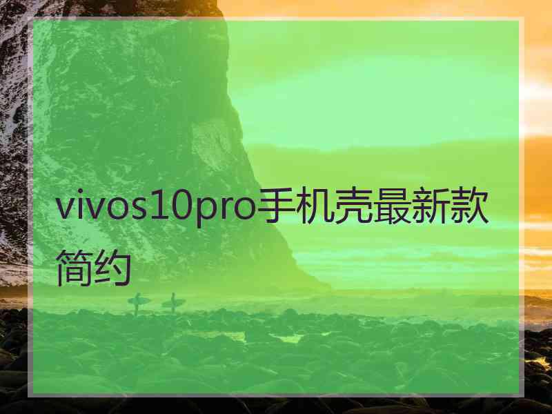 vivos10pro手机壳最新款简约