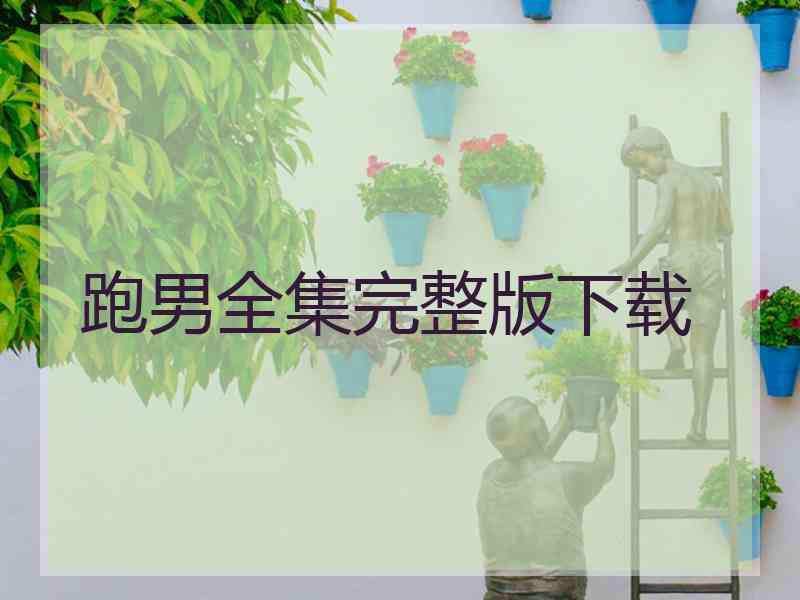 跑男全集完整版下载