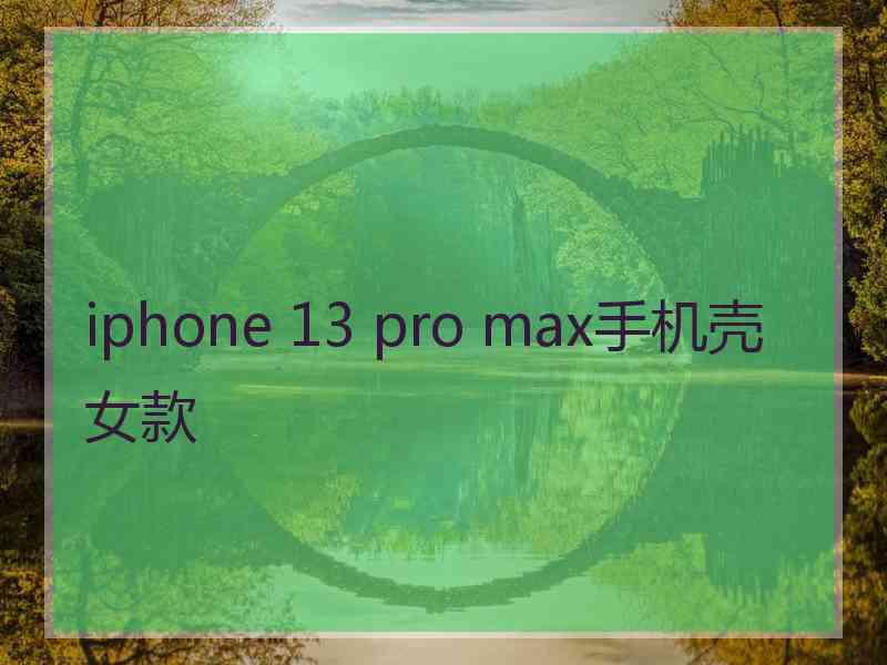 iphone 13 pro max手机壳女款