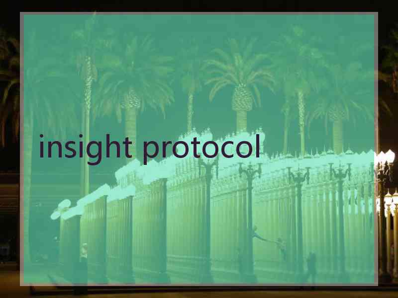 insight protocol