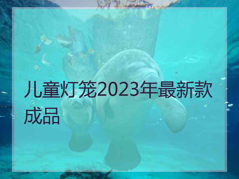 儿童灯笼2023年最新款成品