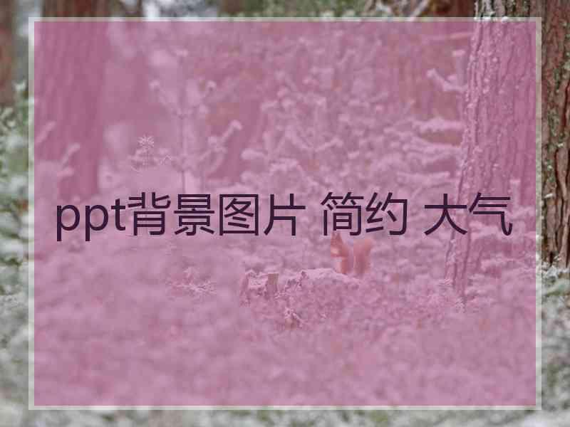 ppt背景图片 简约 大气