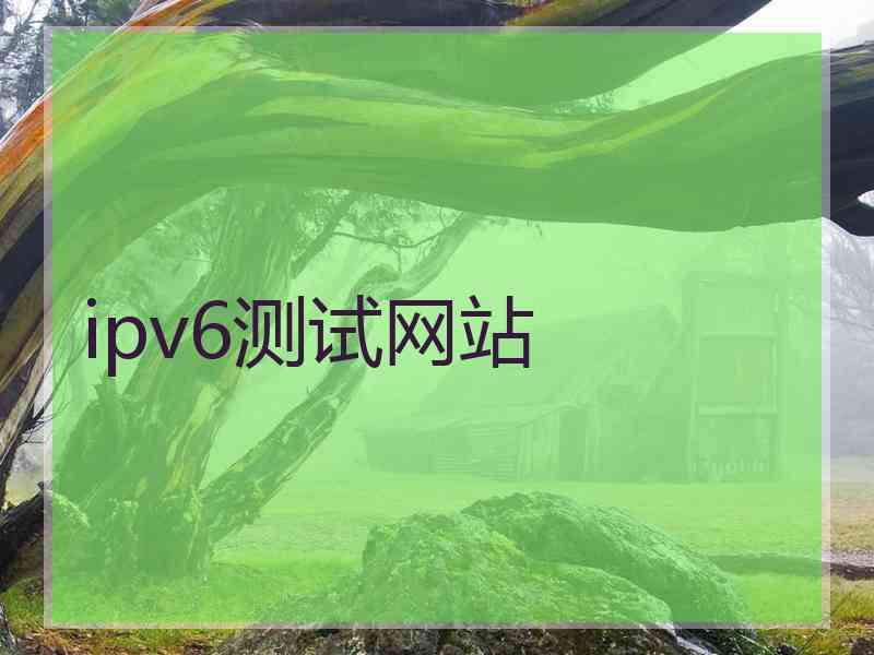 ipv6测试网站