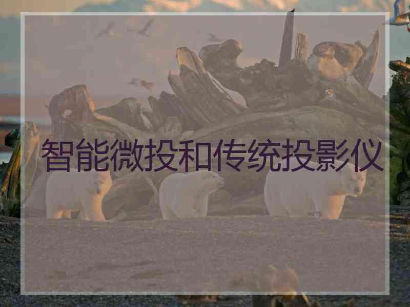 智能微投和传统投影仪